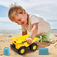12Pcs Kids Beach Sand Toys Set Digger Toy Beach Molds Sandbox Toys