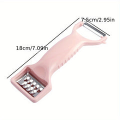2in1 Fruit Peeler Vegetable Peeler Grater Multifunctional Cutter