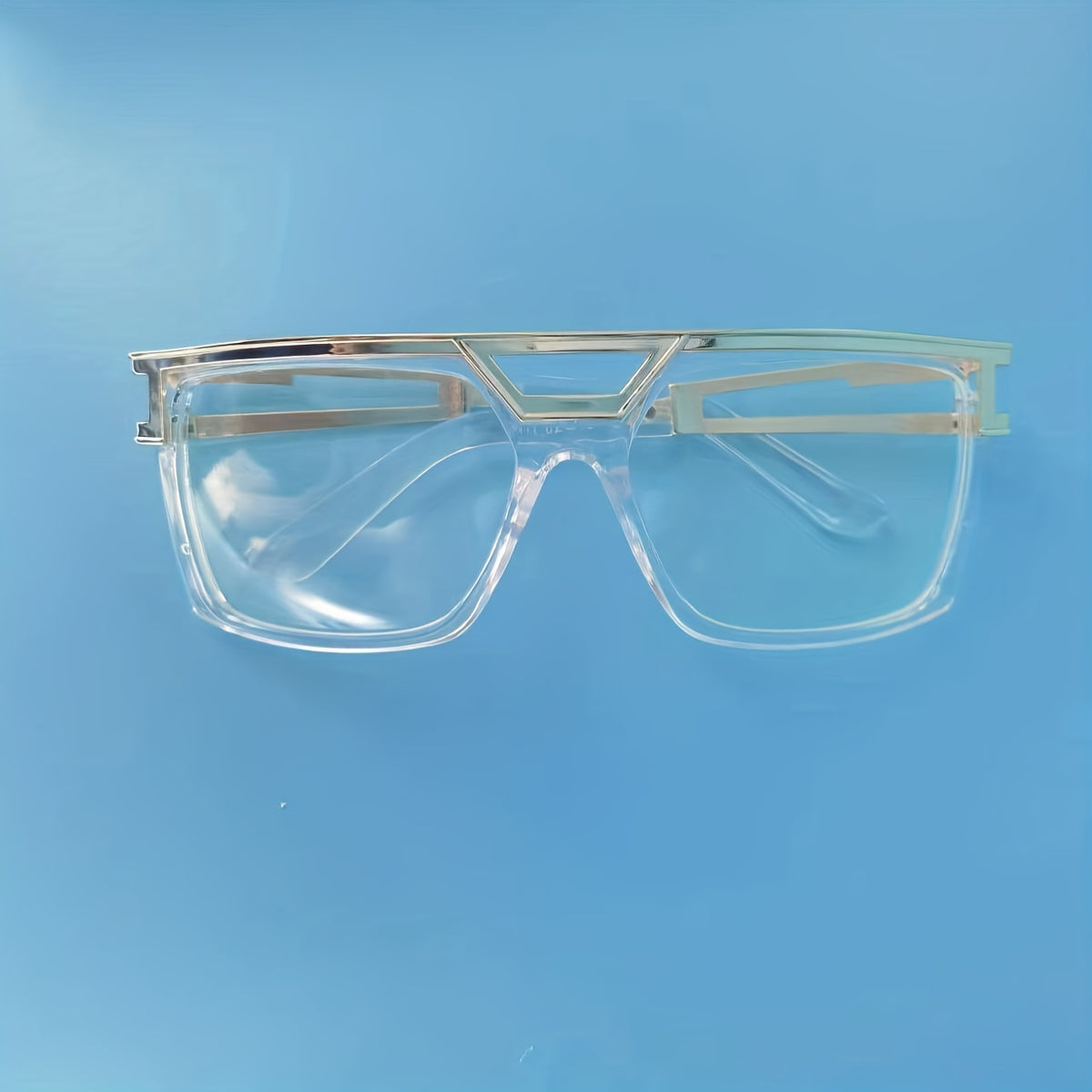 Men's Square Frame Sunglasses UV Protection