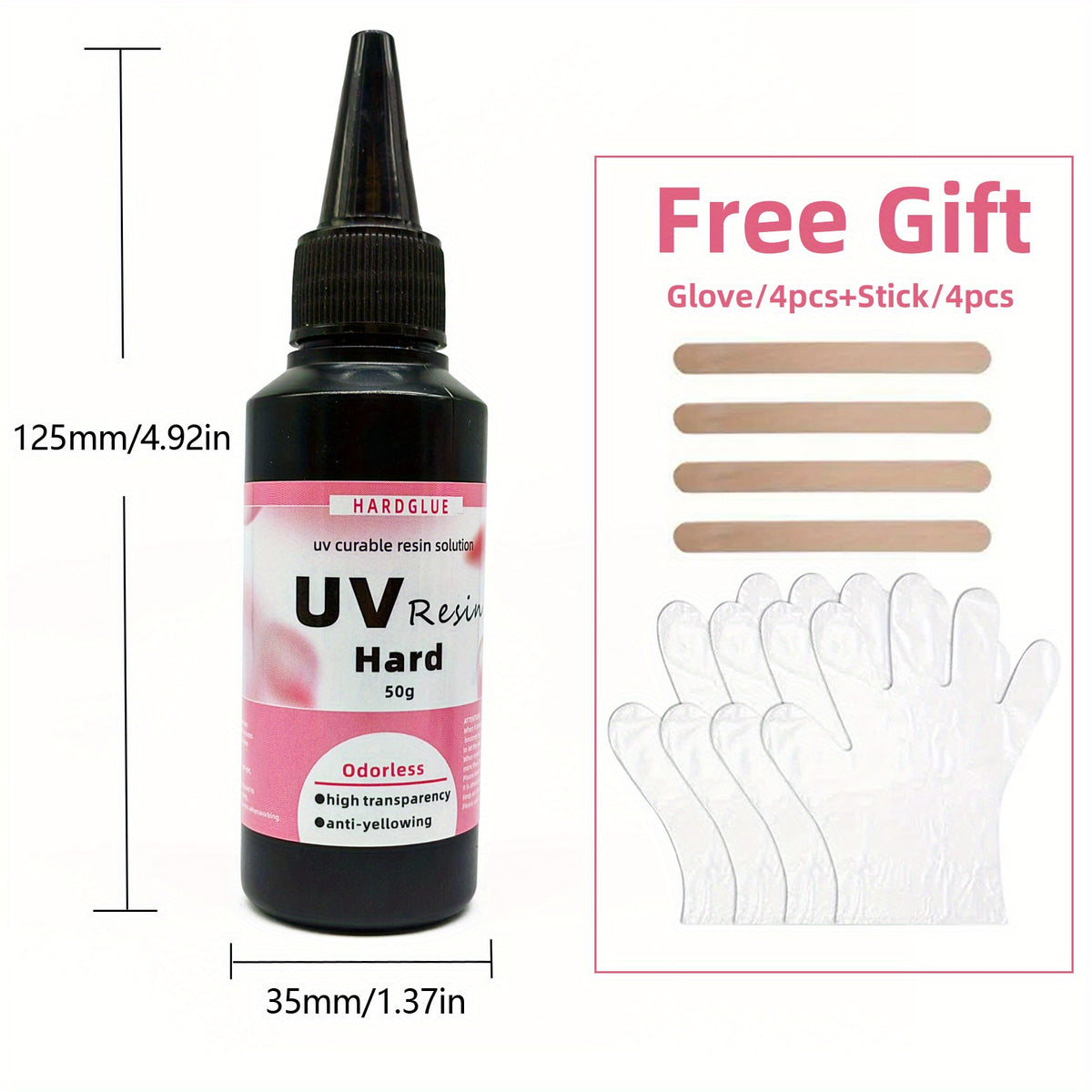 UV Resin Crystal Clear Hard Type 300g