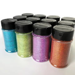 Fine Chunky Glitter 1 OZ Shaker Container Bag Metallic Holografic Face Paint