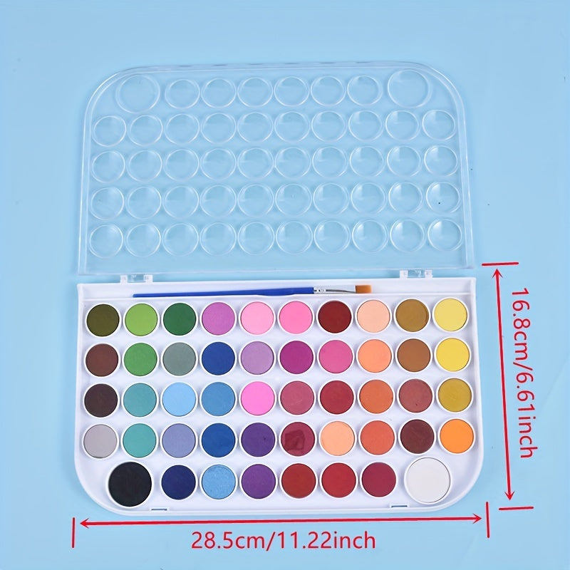 Watercolor Paint Set for Beginners - Art Learning Supplies Box