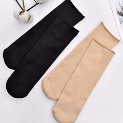 Women's Thermal Floor Socks - 1 Pair Solid Color