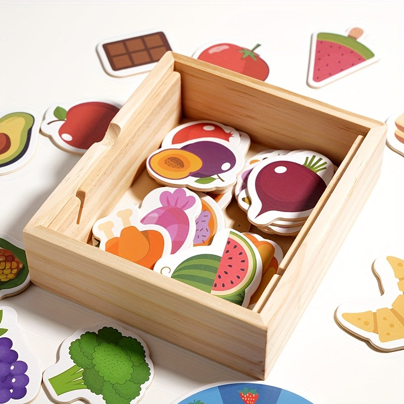 Little Bear Feeding Game Wooden Fine Motor Skill Toy for Kids