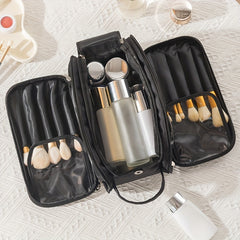 Travel Cosmetic Bag Large Capacity Makeup Brushes Organizer Pouch Toiletry