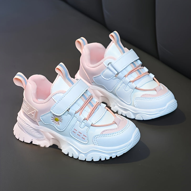 Chunky Plush Lined Shoes for Girls Non Slip Thermal Winter Footwear