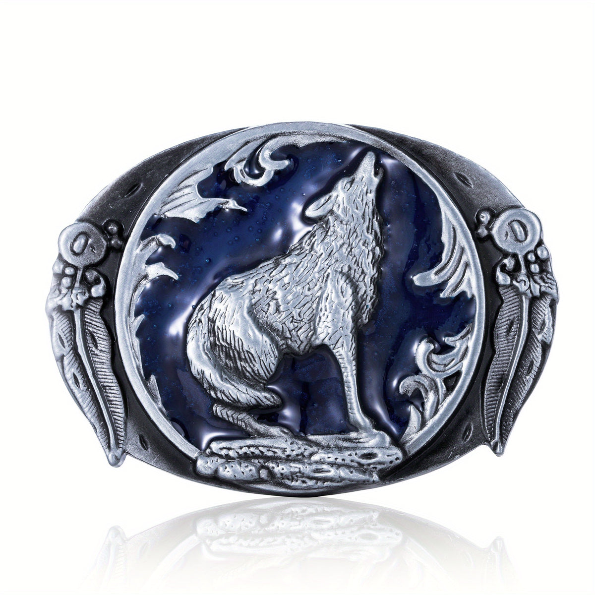 Western Cowboy Belt Buckle Animal Wolf Men Domineering Novelty Gift