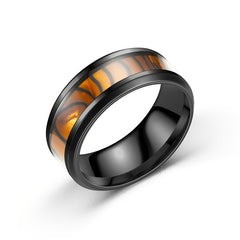 Stainless Steel Ring For Men Wedding Band Engagement Artificial Jewelry