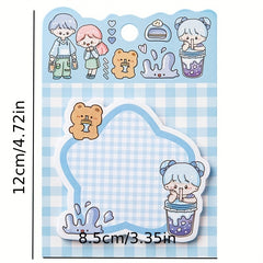 30 Sheets Hand Account Sticky Notes Fresh Message Sticker Memo Sticker