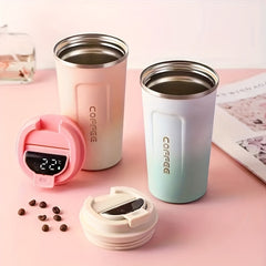 500ml Leakproof Stainless Steel Water Bottle Gradient Insulated Cup