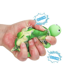 3D Turtle Bubble Popper Finger Toy Quick Release