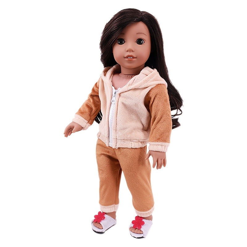 18in Animal Pattern Doll Plush Clothes for Kids