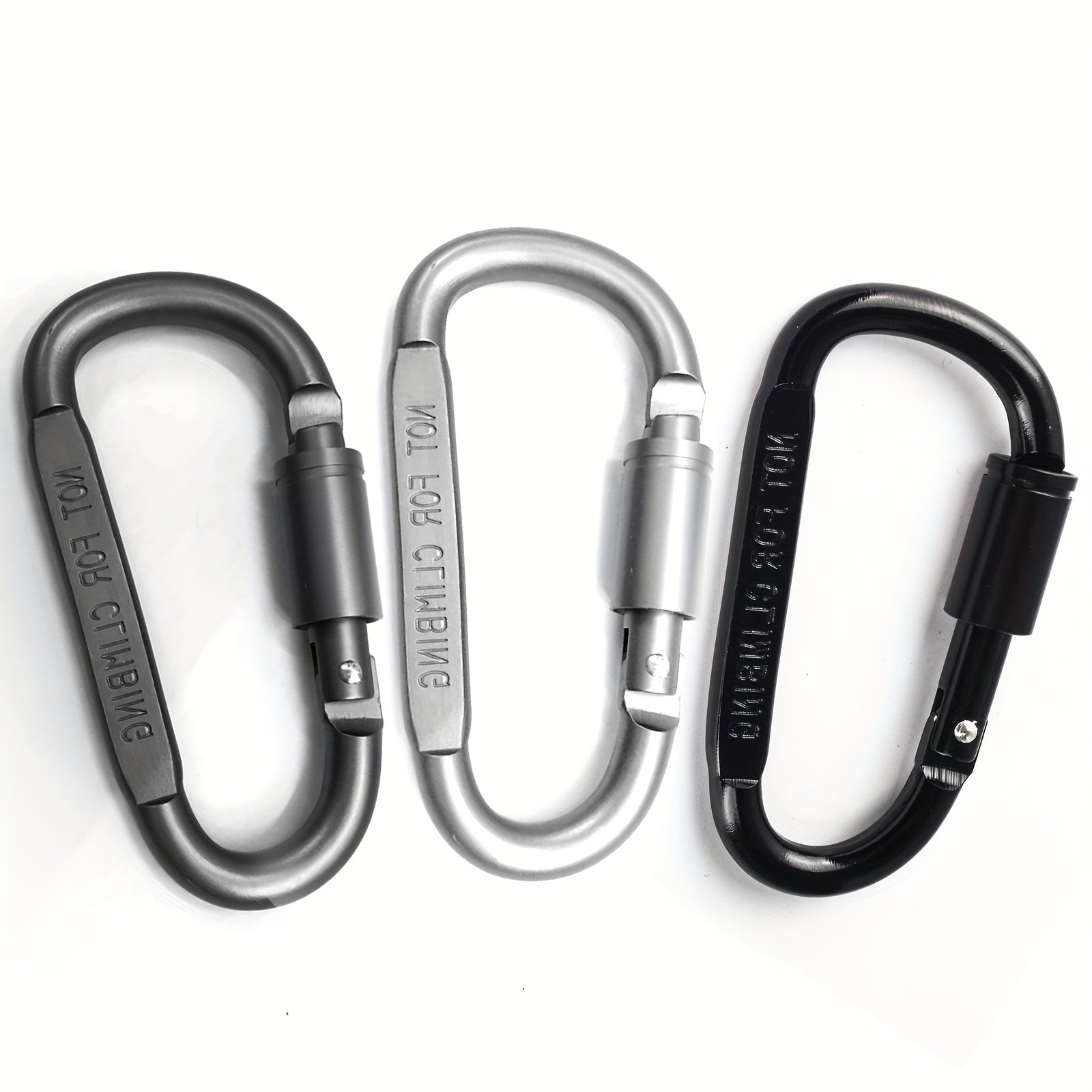 1pc Aluminum Carabiner Multifunctional Backpack Hanging Buckle