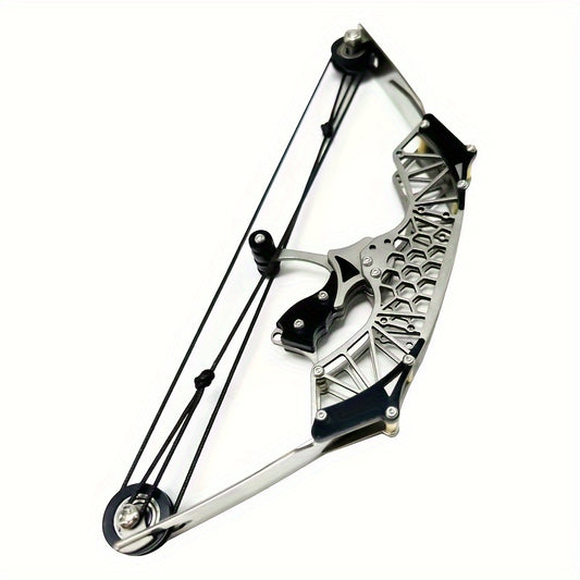 Mini Handheld Composite Bow Set Stainless Steel Decompression Toy