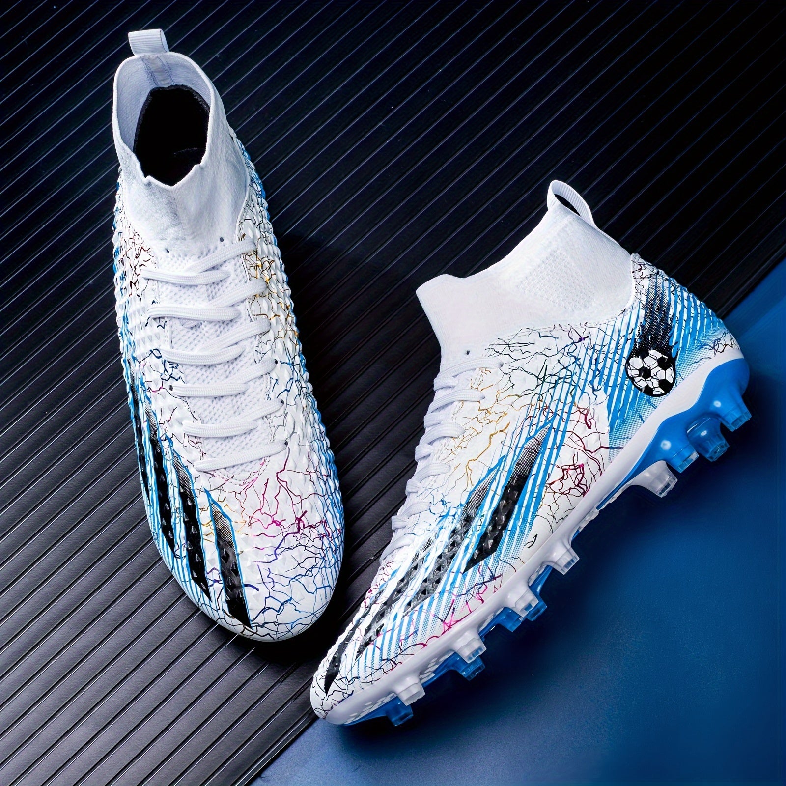 Non Slip Professional Soccer Cleats Lightweight Lawn Sports Shoes