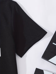 Boys LA Print T-Shirt & Shorts Set for Summer Kids