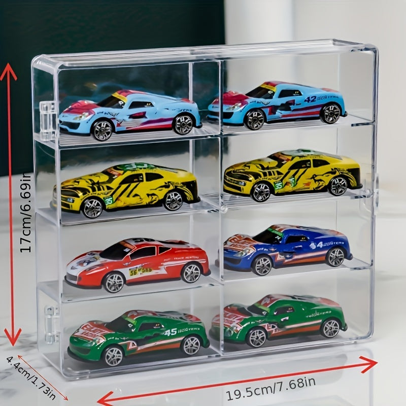 Alloy Car Model Storage Box Toy Display Stand Bedroom Office Accessories