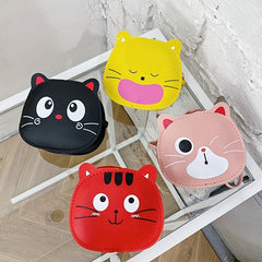 Kids Cartoon Animal Crossbody Bag With Strap And Zipper