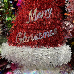 Christmas Hat Pendant Santa Claus Hat Pendant Merry Christmas Sign