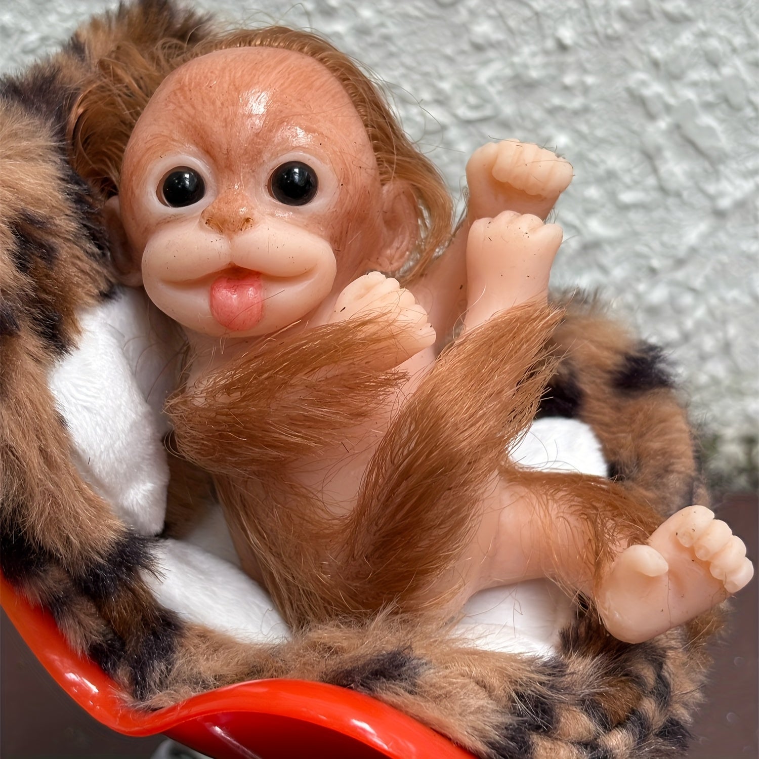 15 Mini Monkeys Reborn Dolls Soft Silicone Realistic Bebe Reborn Doll Toys