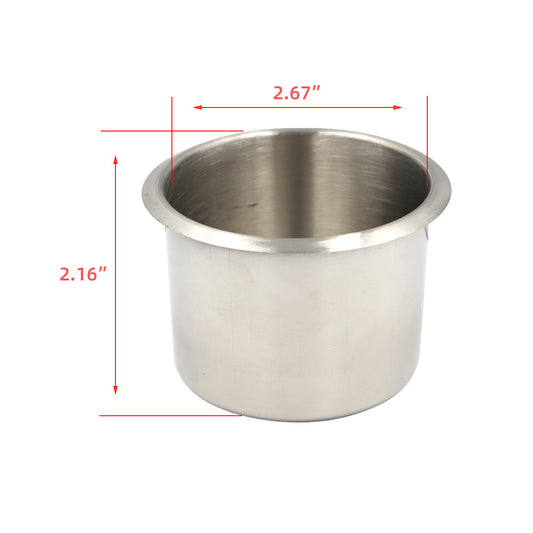 Stainless Steel Cup Holder for RV Boats Campers