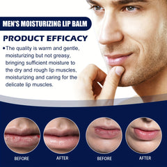 Men's Lip Care Moisturizing Lipstick Exfoliating Lip Balm