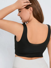  Seamless Padded Stretch Sports Bra for Yoga Workout