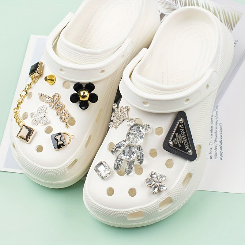 3D Bear Shoe Charms For Clogs Garden Shoes DIY Decorations