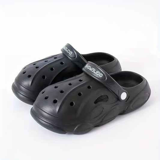 Women's Solid Clogs Casual Beach Shoes Soft Sole Breathable