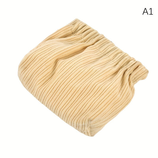 Corduroy Beauty Case Makeup Organizer Travel Toiletry Bag