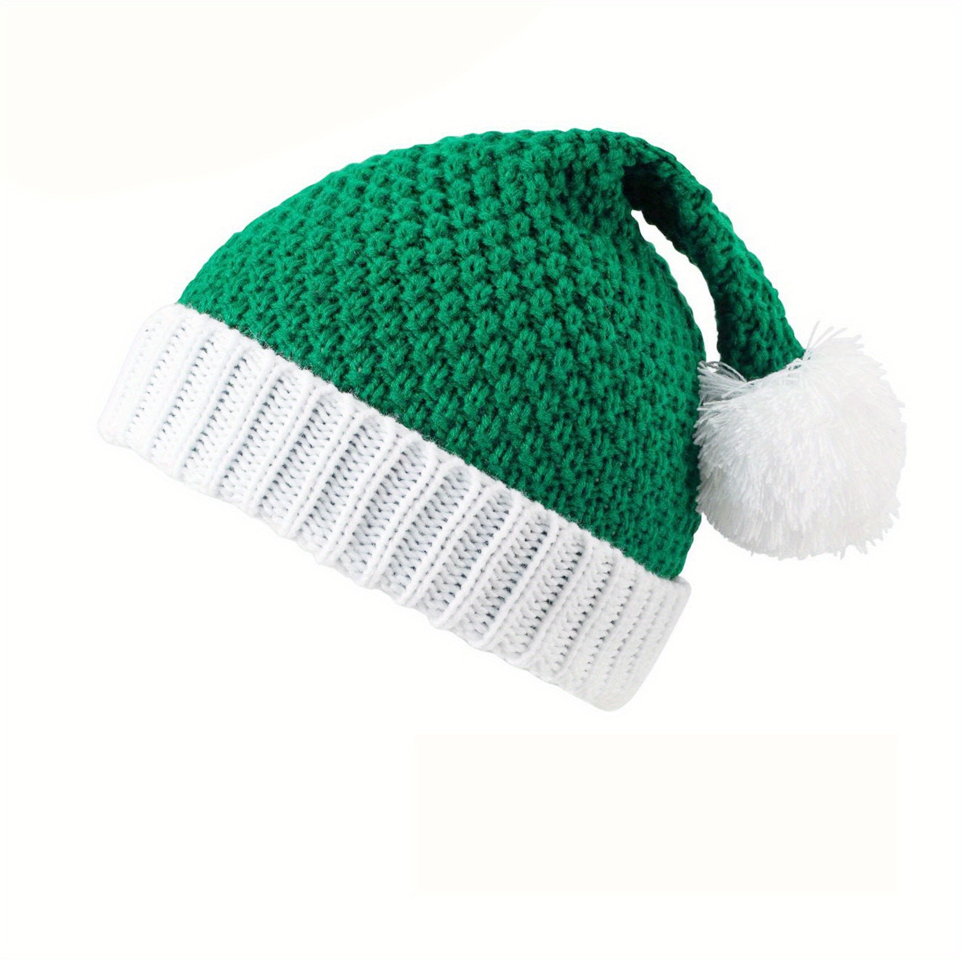 Christmas Hat Knitted Woolen Classic Christmas Party Supplies