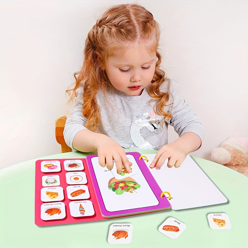 Interactive Sensory Quiet Book for Kids - Educational Learning Toy