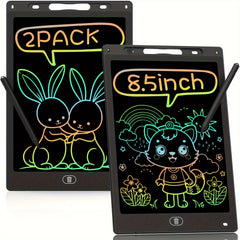 2 Pack 8.5" LCD Writing Board Doodle Board Educational Toy for Boys