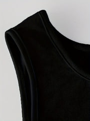 Skull Hands Print Tank Top Sexy Crew Neck Summer Sleeveless Top