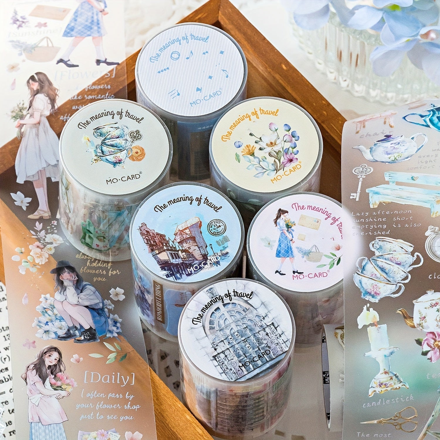 Meaningful Travel Series PET Adhesive Tape x 2m