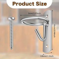 4 pack Horse Feed Bucket Hook Water Bucket Holder Stall Stable Supplies