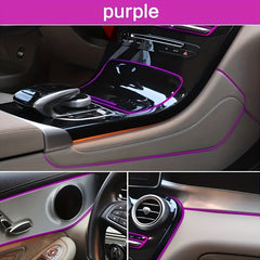 Universal Car Mold Decoration Flexible Strip 16ft 5m PVC Interior Car Decoration