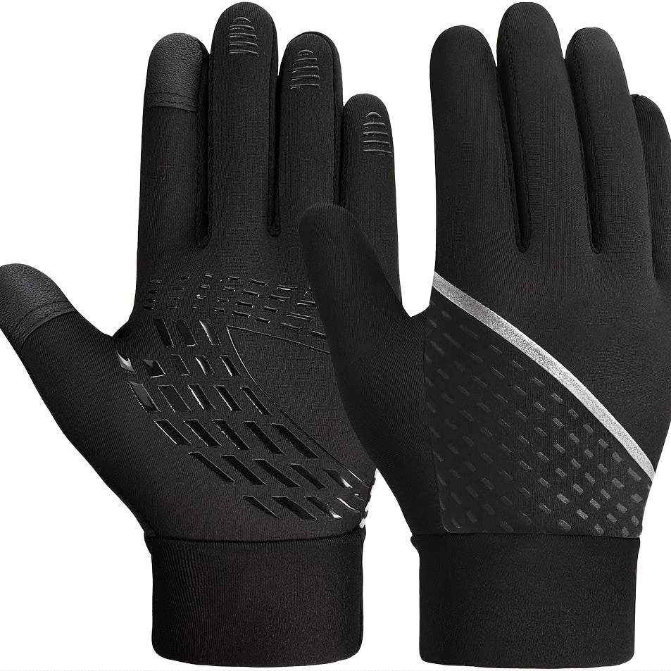 Kids Winter Gloves with Touch Screen & Reflective Designs