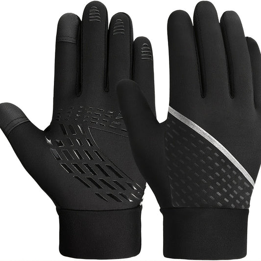 Kids Winter Gloves with Touch Screen & Reflective Designs