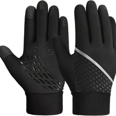 Kids Winter Gloves with Touch Screen & Reflective Designs