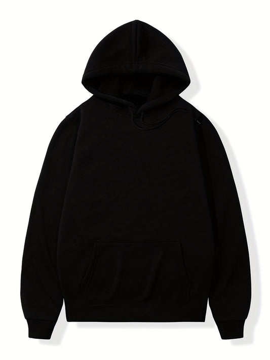 Casual Kangaroo Pocket Hoodie for Women
