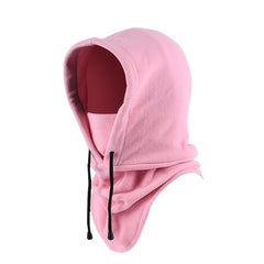 Men's Fleece Hat Ski Sports Thickened Scarf Headgear