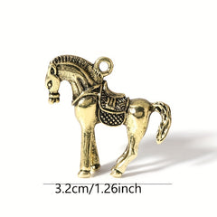 Men's Chinese Zodiac Animals Pendant Accessories Gift for Friends