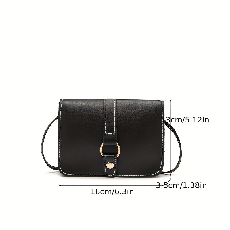 Minimalist Square Shoulder Bag Crossbody All Match
