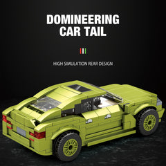 Reobrix High Classic Racing Car Building Bricks Toy