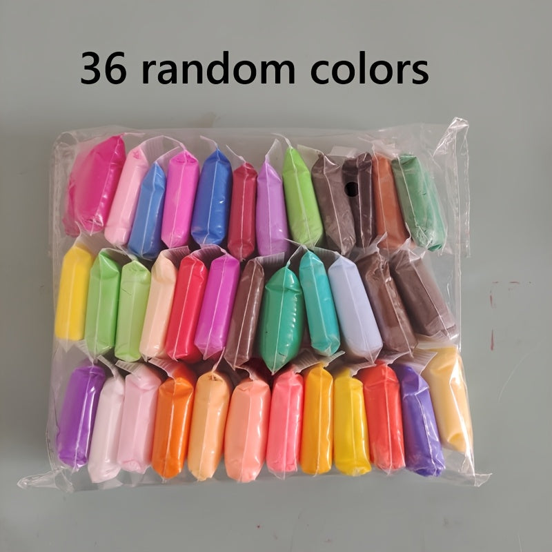 Air Dry Clay Set Lightweight Flexible Easy to Shape Crafting Modeling Deco