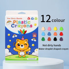 12 Water Drop Crayons for Youngsters