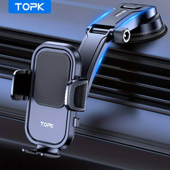 2 IN 1 Car Phone Holder Mount Dashboard & Air Vent