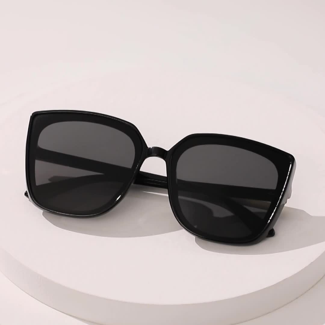 Vintage Square Cat Eye Sunglasses UV400