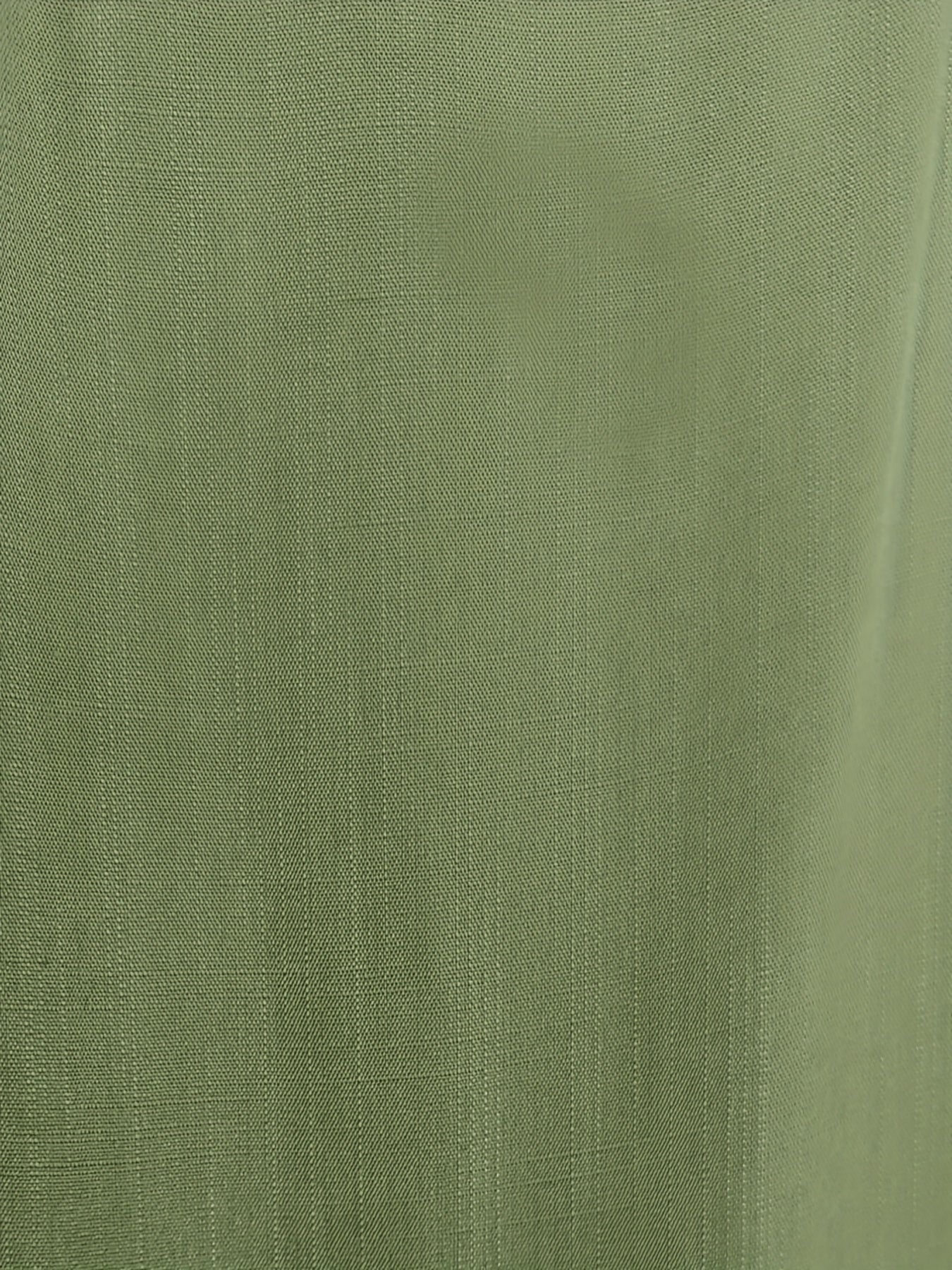Plus Size Plain Notched Neck Short Sleeve Dress